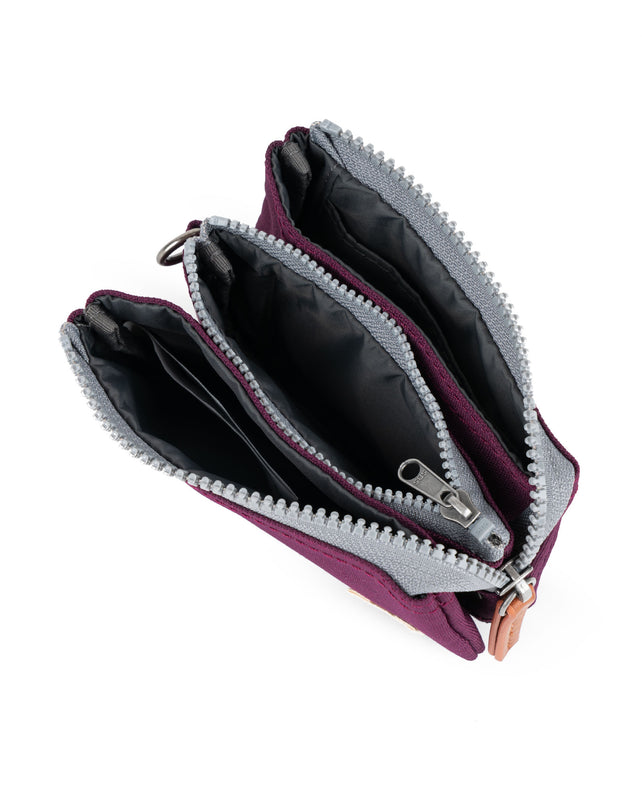 Carnaby Wallet in Cherry Lacquer