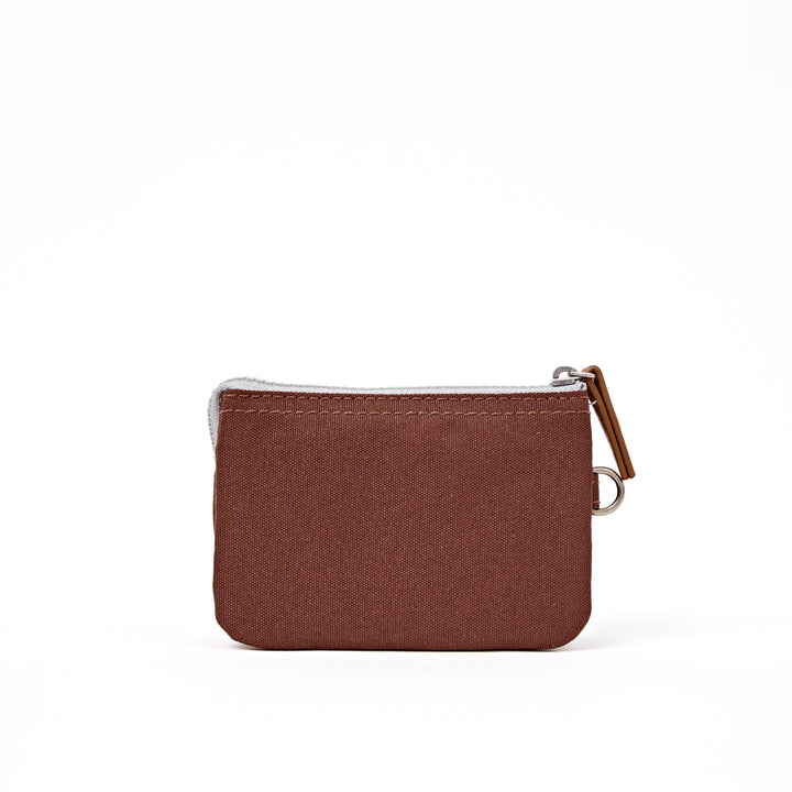 Carnaby Wallet in Chocolate Recycled Canvas