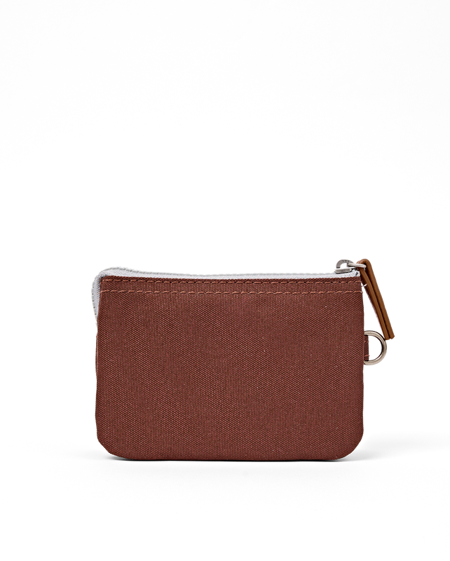 Carnaby Wallet in Chocolate Recycled Canvas