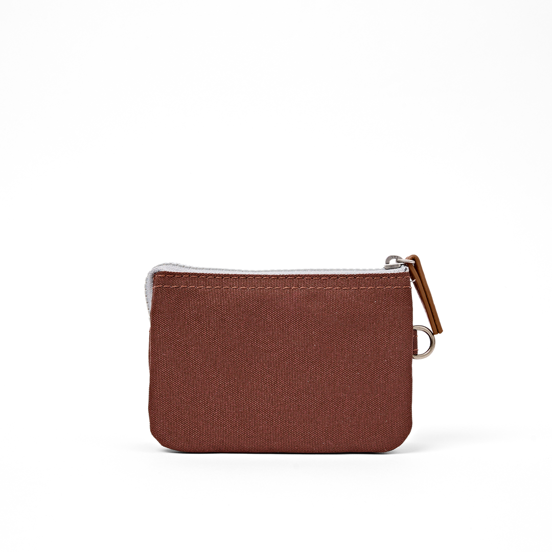 Carnaby Wallet in Chocolate Recycled Canvas