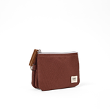 Carnaby Wallet in Chocolate Recycled Canvas