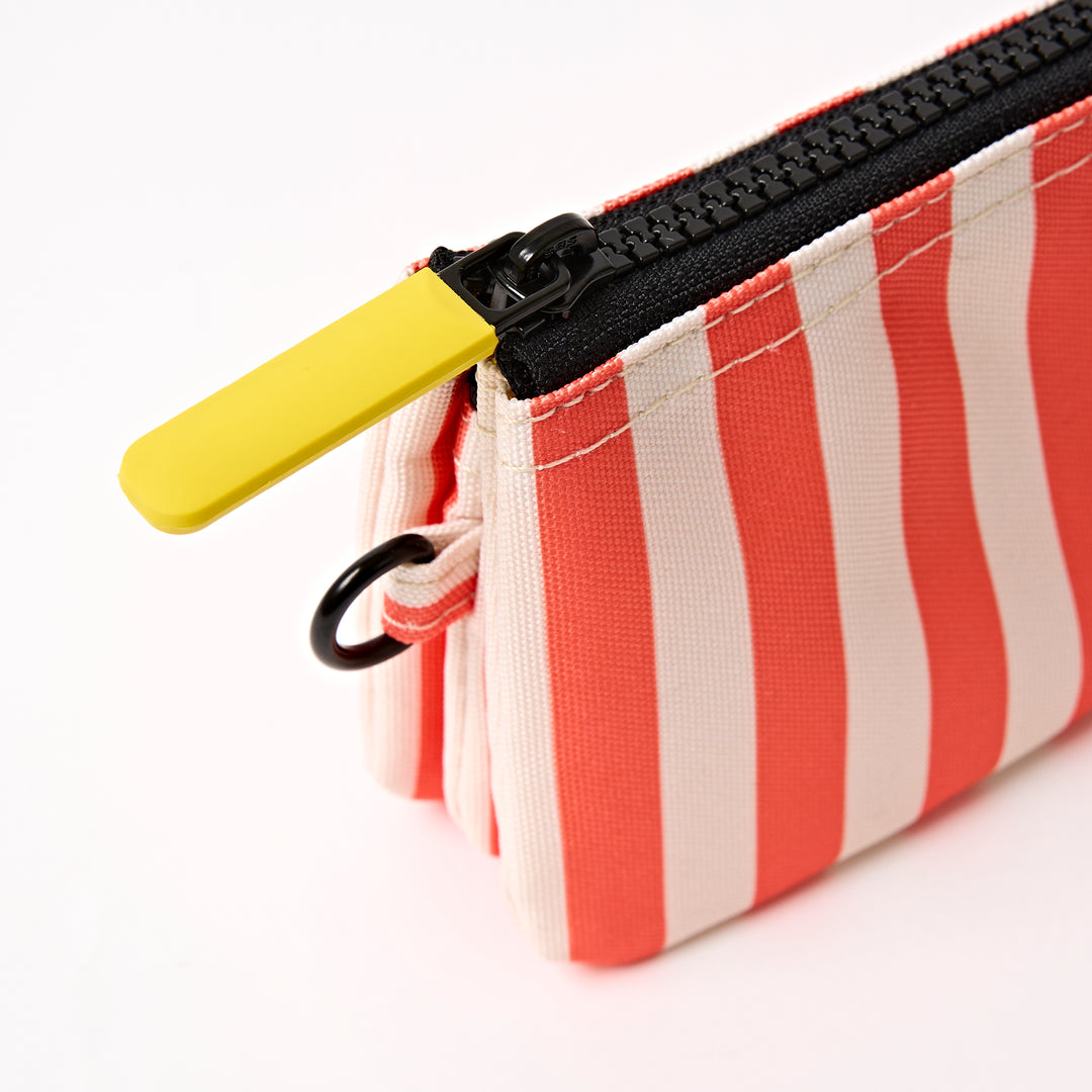 Carnaby Wallet in Coral Stripe