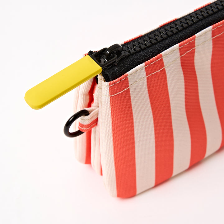 Carnaby Wallet in Coral Stripe