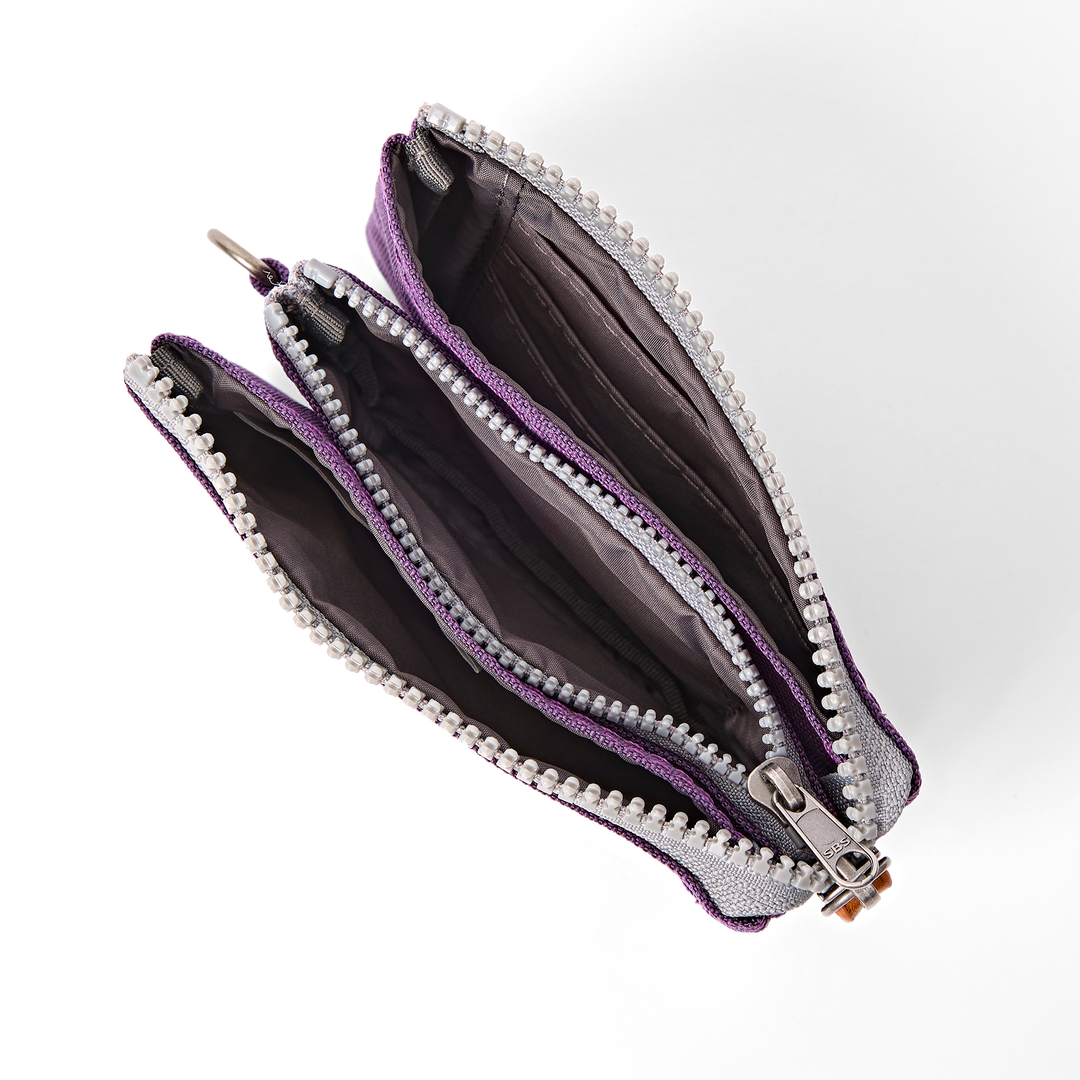 Carnaby Wallet in Deep Grape