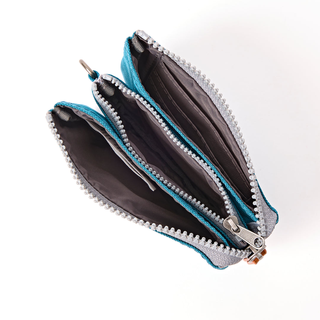 Carnaby Wallet in Deep Teal