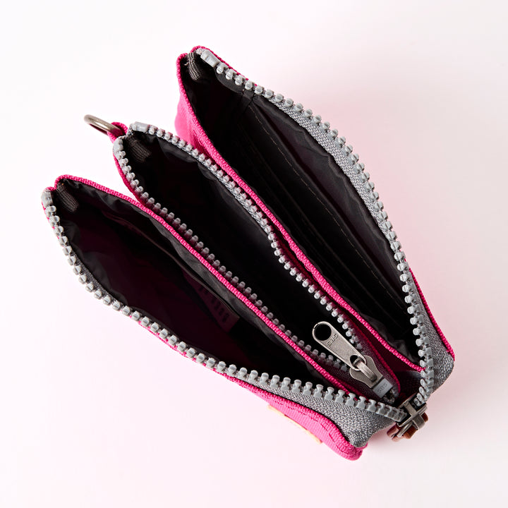 Carnaby Wallet in Granita Red