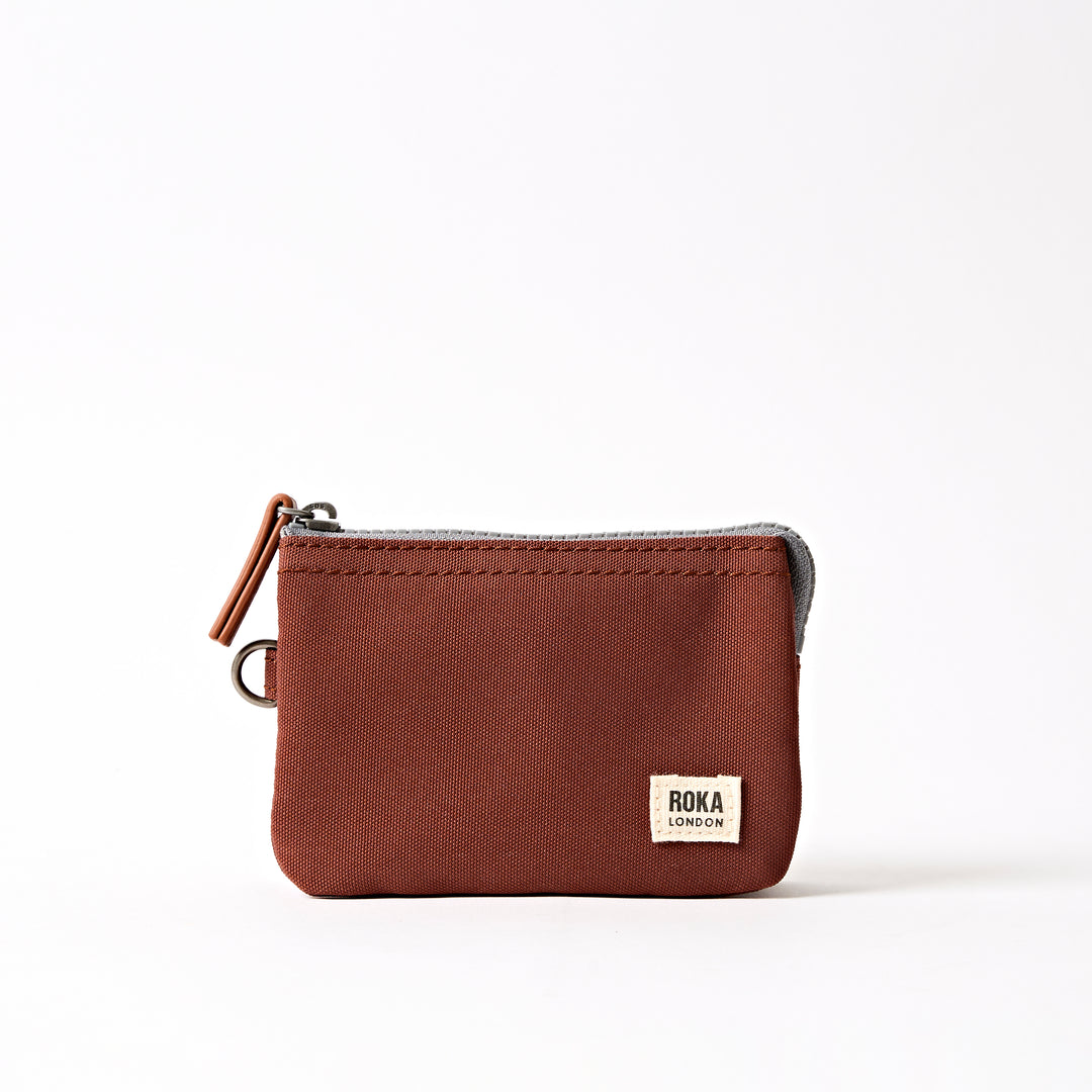 Carnaby Wallet in Henna Recycled Canvas