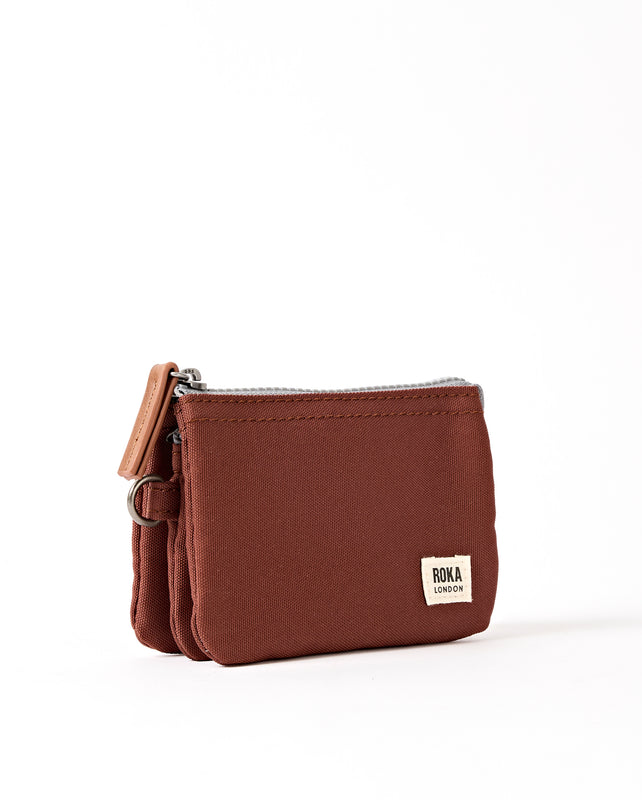 Carnaby Wallet in Henna Recycled Canvas