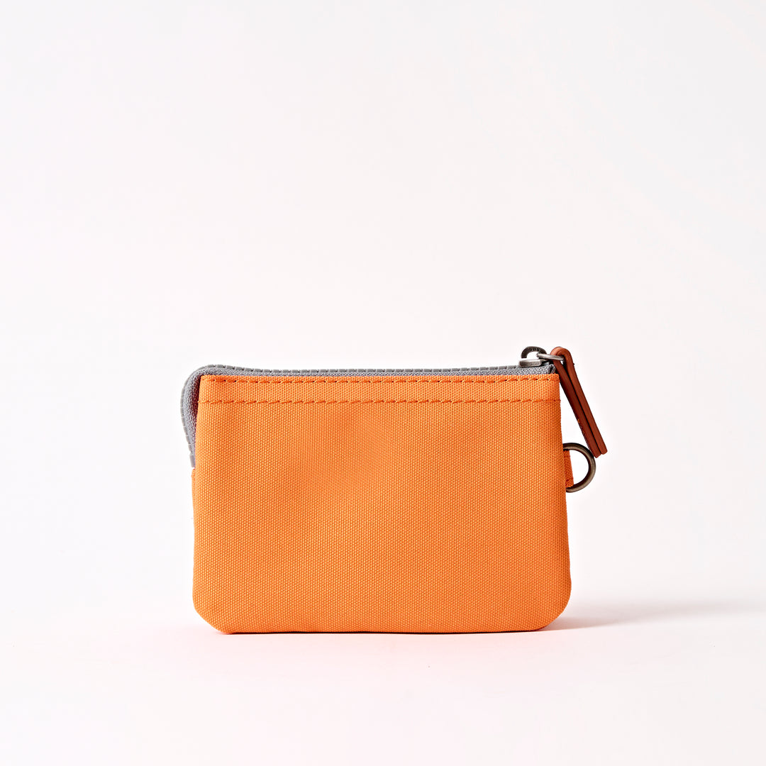 Carnaby Wallet in Jaffa Orange Recycled Canvas