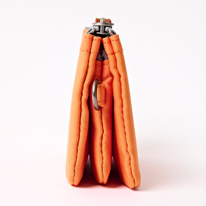 Carnaby Wallet in Jaffa Orange Recycled Canvas