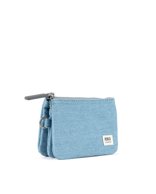 Carnaby Wallet in Light Denim