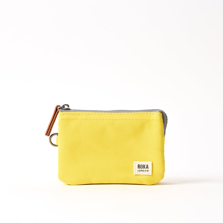 Carnaby Wallet in Passion Fruit Recycled Canvas