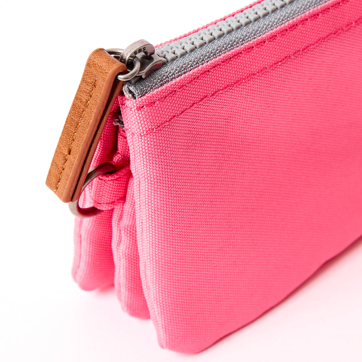 Carnaby Wallet in Pink Lemonade Recycled Canvas
