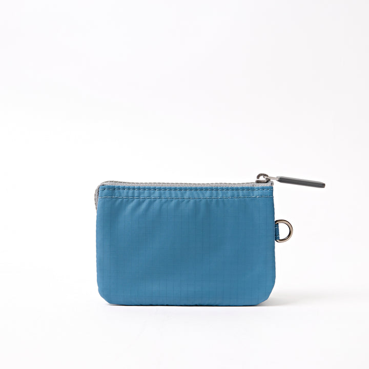 Carnaby Wallet in Retro Blue Recycled Nylon Ripstop