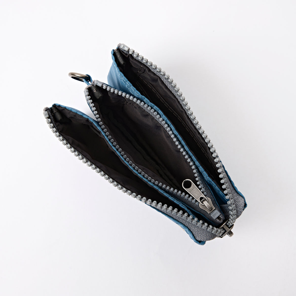 Carnaby Wallet in Retro Blue Recycled Nylon Ripstop