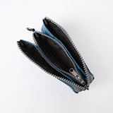Carnaby Wallet in Retro Blue Recycled Nylon Ripstop