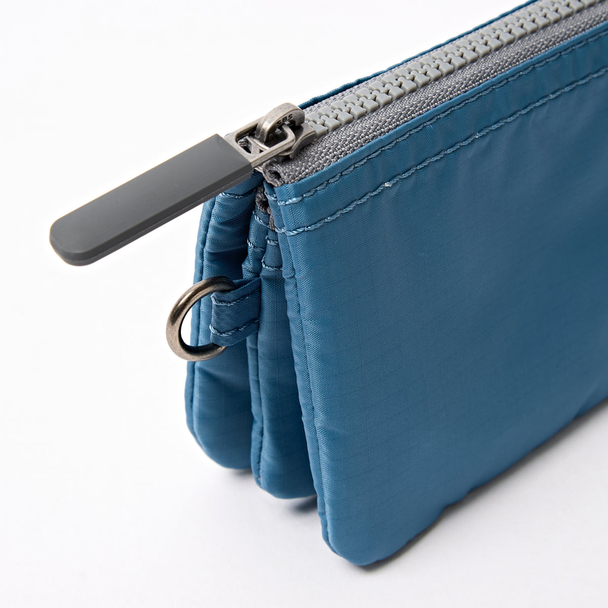 Carnaby Wallet in Retro Blue Recycled Nylon Ripstop