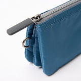 Carnaby Wallet in Retro Blue Recycled Nylon Ripstop