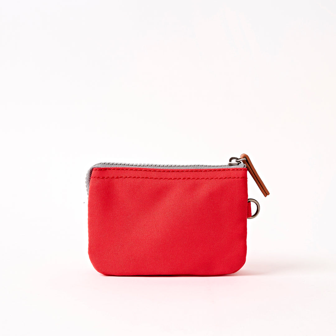 Carnaby Wallet in Scarlet Recycled Canvas