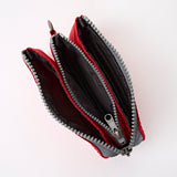 Carnaby Wallet in Scarlet Recycled Nylon Ripstop
