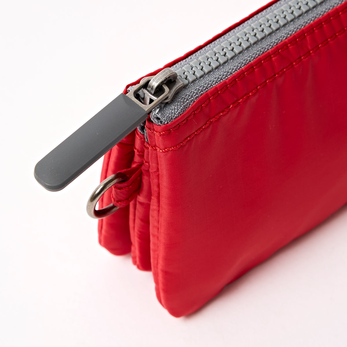 Carnaby Wallet in Scarlet Recycled Nylon Ripstop