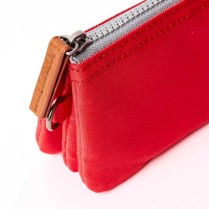 Carnaby Wallet in Scarlet Recycled Canvas