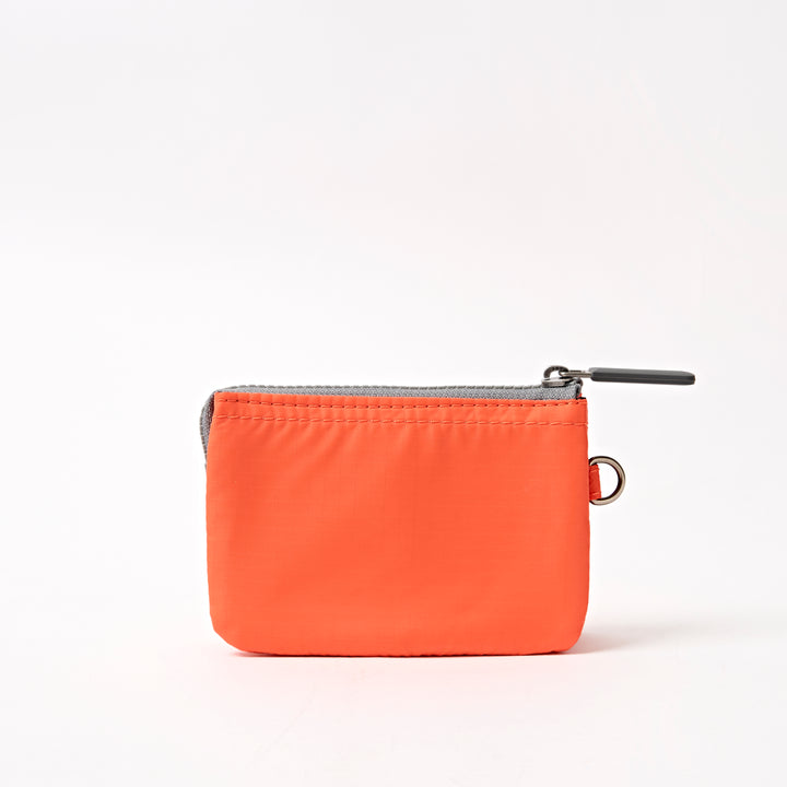 Carnaby Wallet in Tangerine Recycled Nylon Ripstop