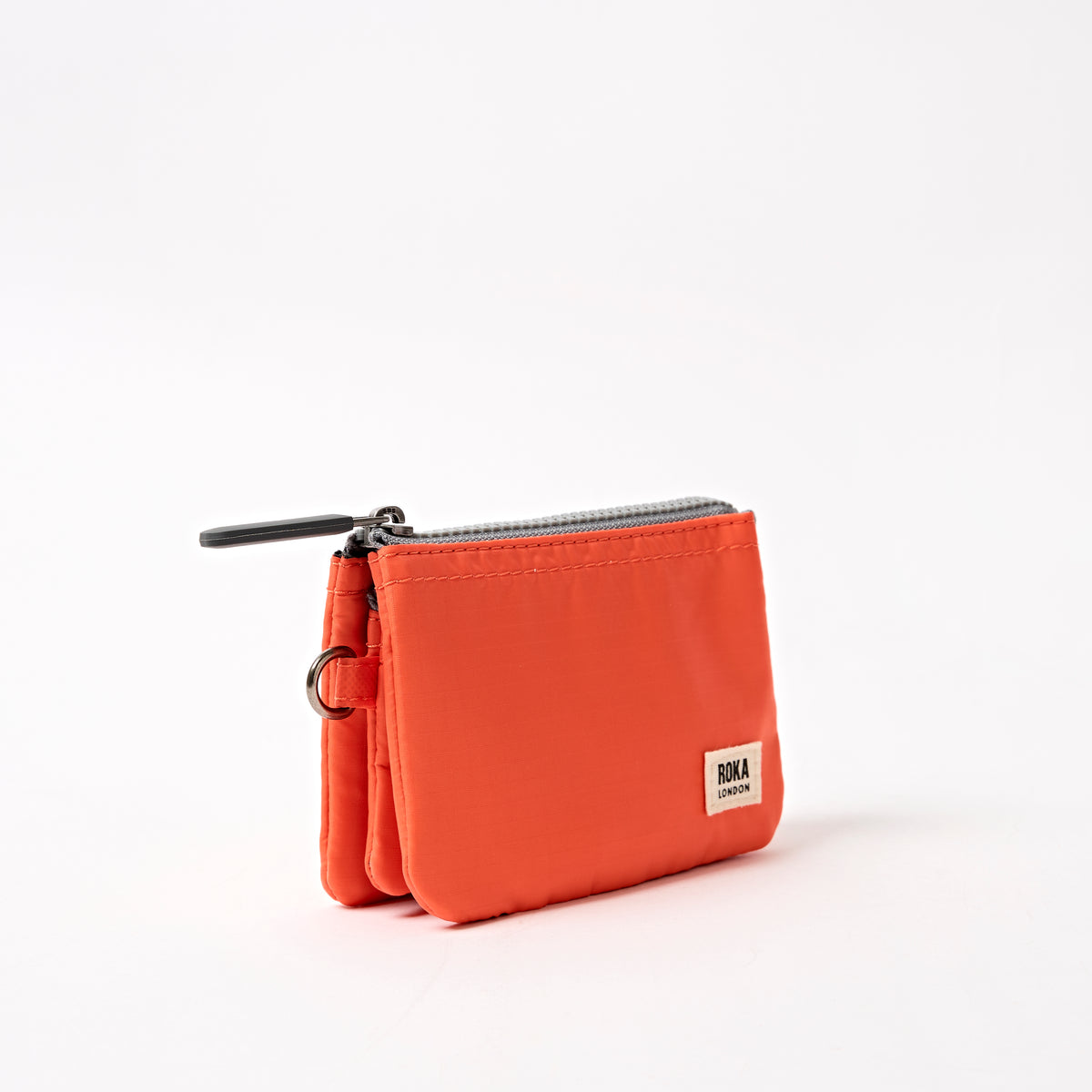 Carnaby Wallet in Tangerine Recycled Nylon Ripstop