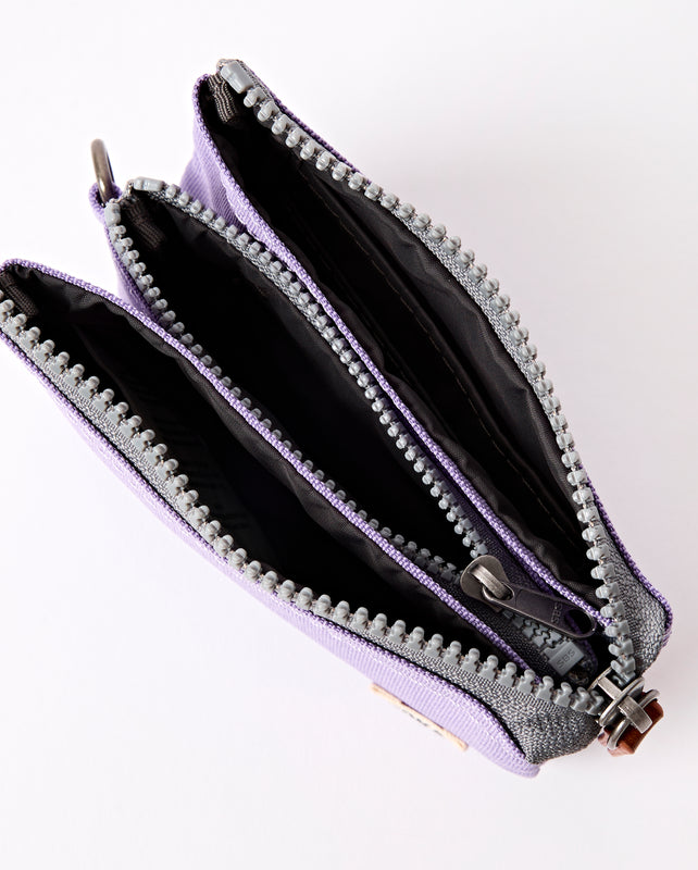 Carnaby Wallet in Thistle Bloom