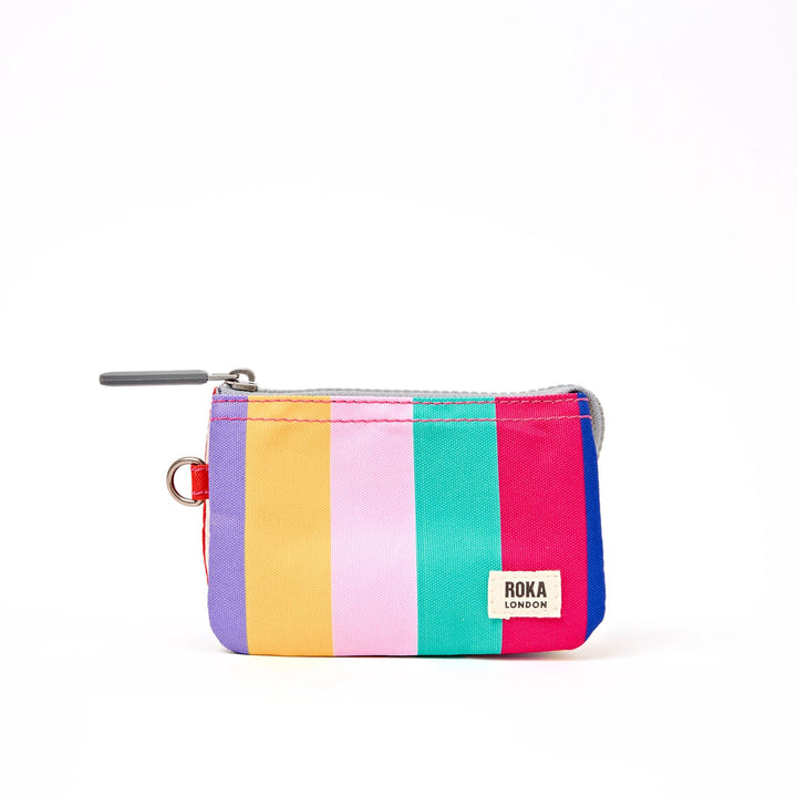 Carnaby Wallet in Wide Multi Stripe