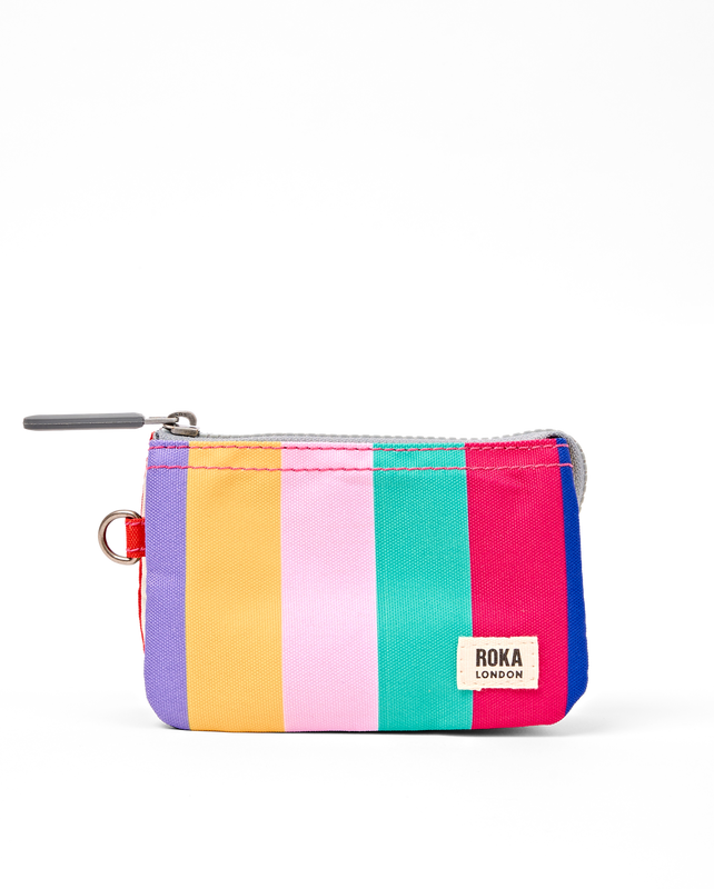 Carnaby Wallet in Wide Multi Stripe