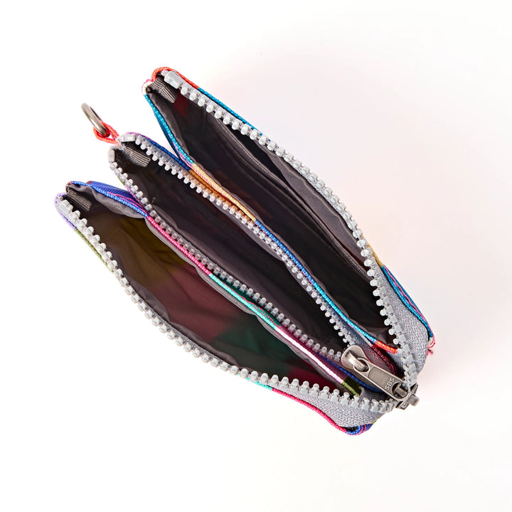 Carnaby Wallet in Wide Multi Stripe