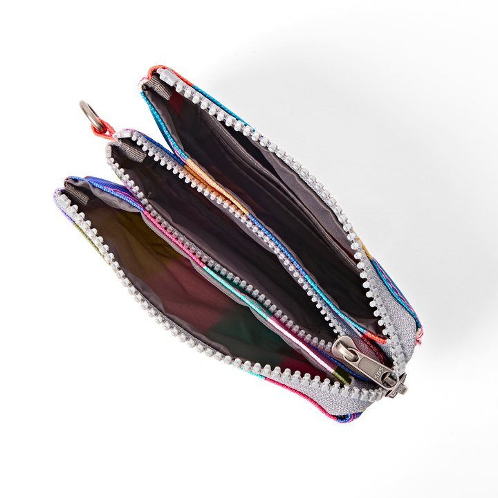 Carnaby Wallet in Wide Multi Stripe