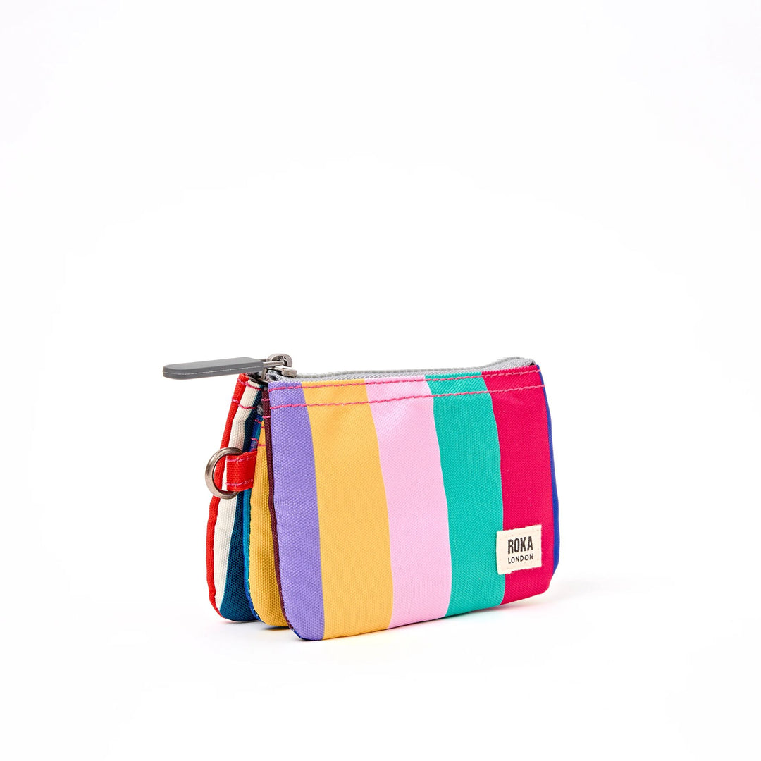 Carnaby Wallet in Wide Multi Stripe