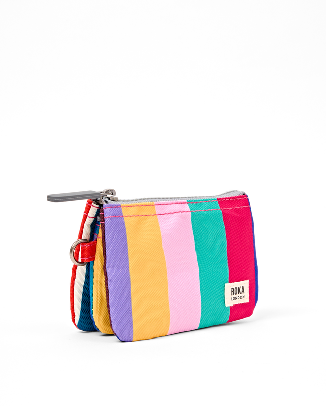 Carnaby Wallet in Wide Multi Stripe