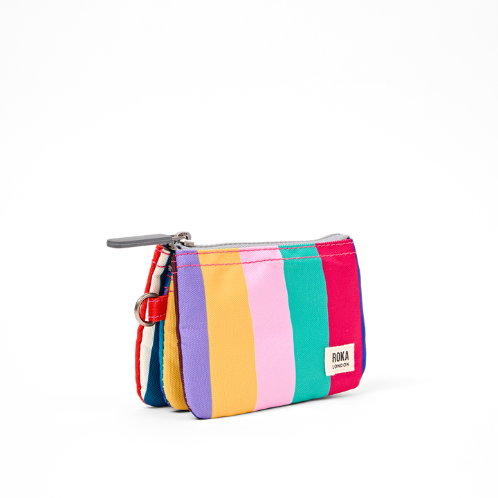 Carnaby Wallet in Wide Multi Stripe