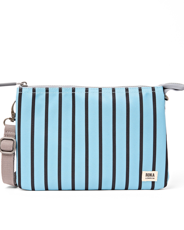 Carnaby Crossbody Bag in Blue Stripe