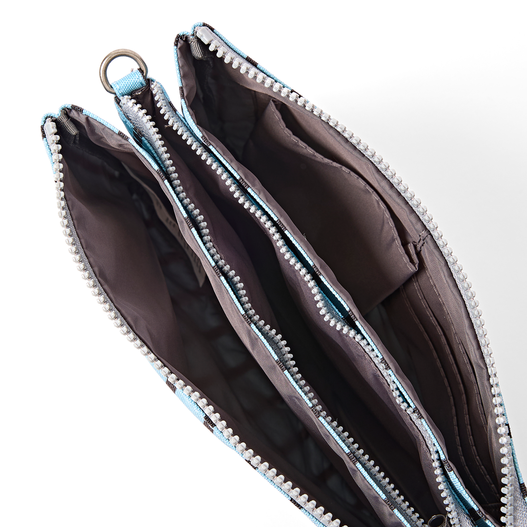 Carnaby Crossbody Bag in Blue Stripe