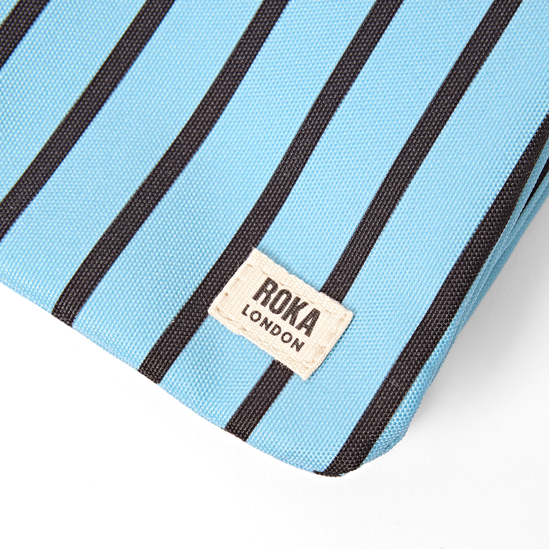 Carnaby Crossbody Bag in Blue Stripe