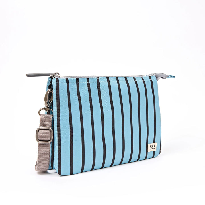 Carnaby Crossbody Bag in Blue Stripe