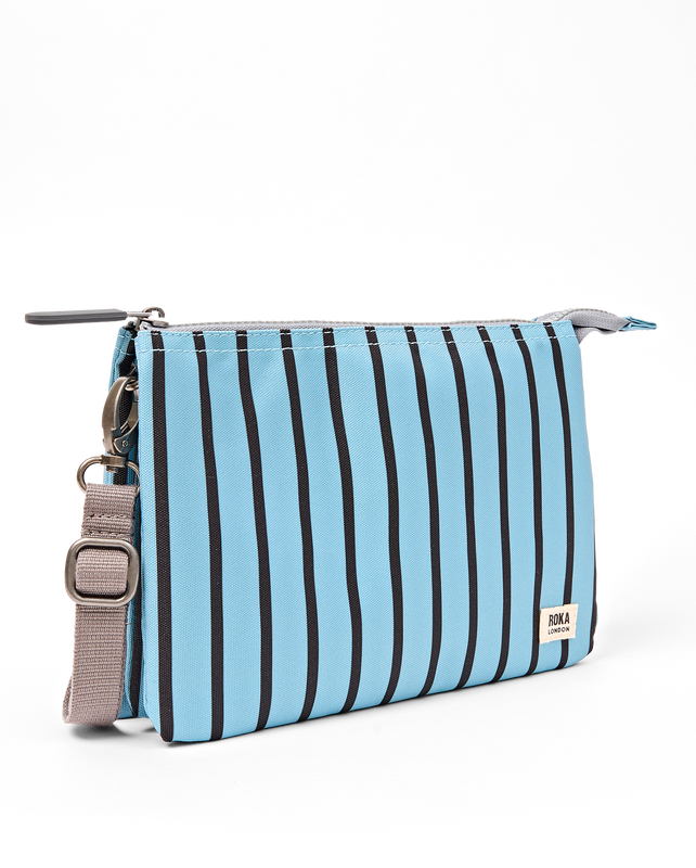 Carnaby Crossbody Bag in Blue Stripe