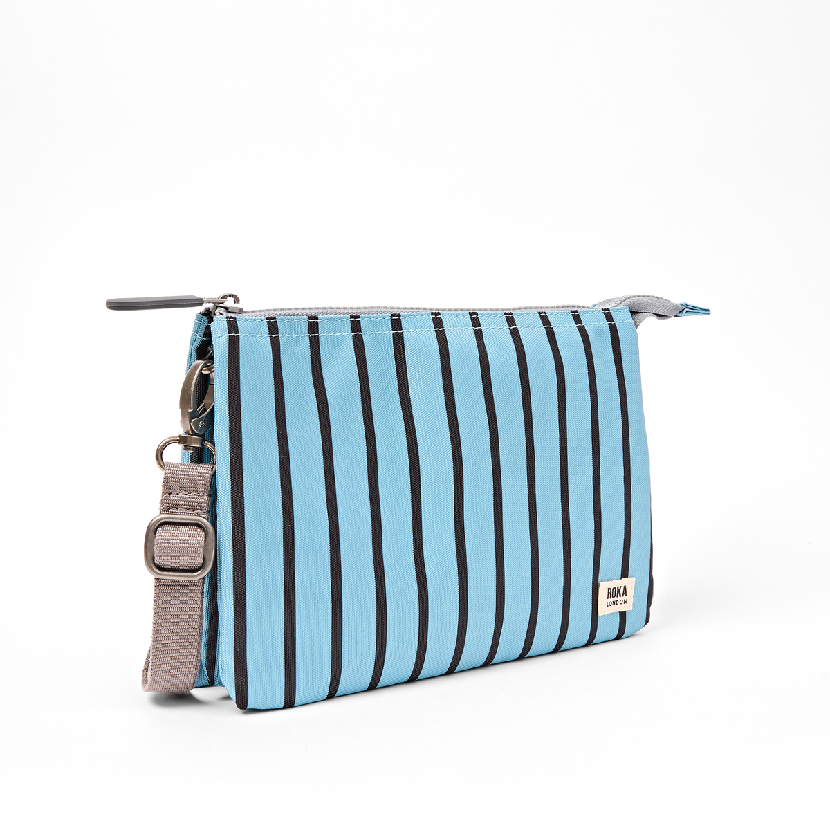 Carnaby Crossbody Bag in Blue Stripe