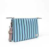 Carnaby Crossbody Bag in Blue Stripe
