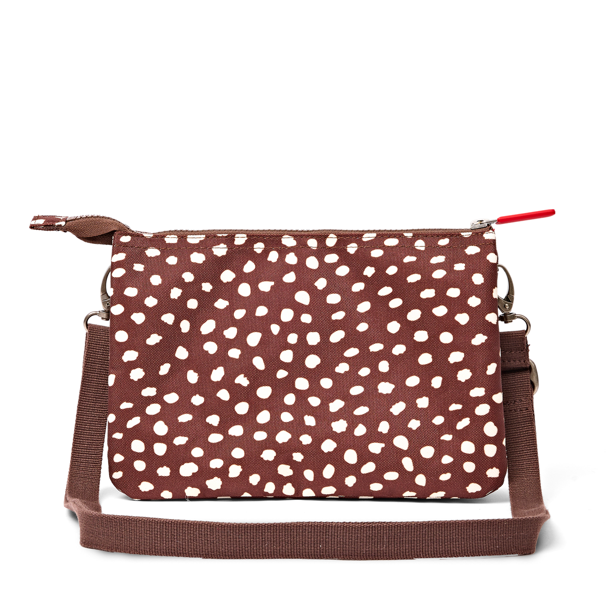 Carnaby Crossbody Bag in Brown Dot