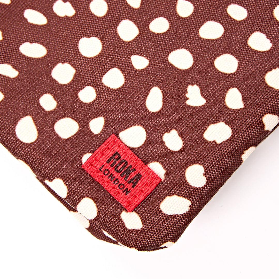 Carnaby Crossbody Bag in Brown Dot