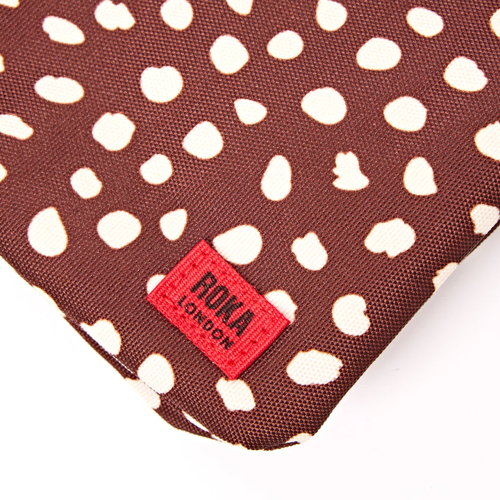 Carnaby Crossbody Bag in Brown Dot
