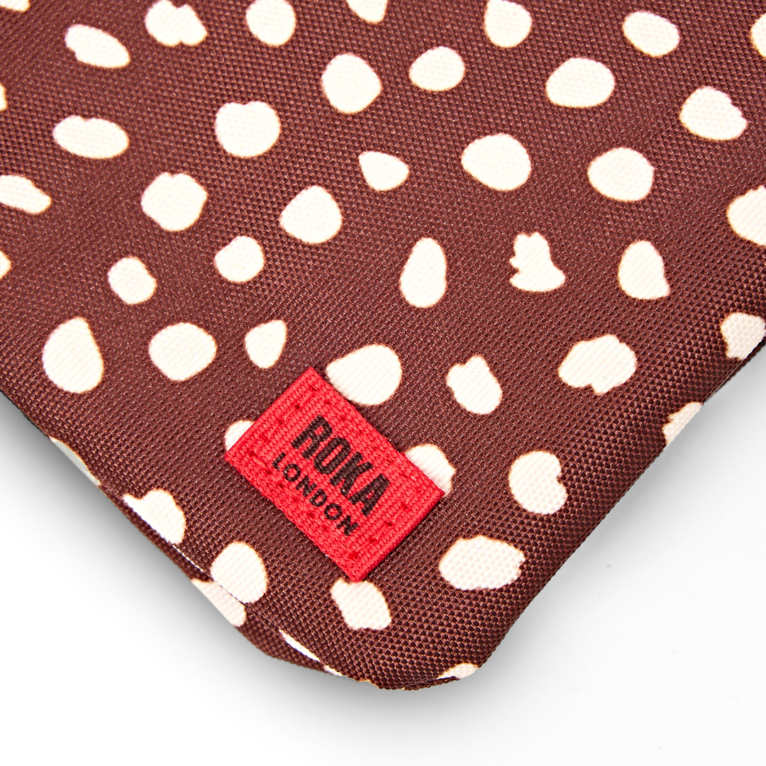 Carnaby Crossbody Bag in Brown Dot