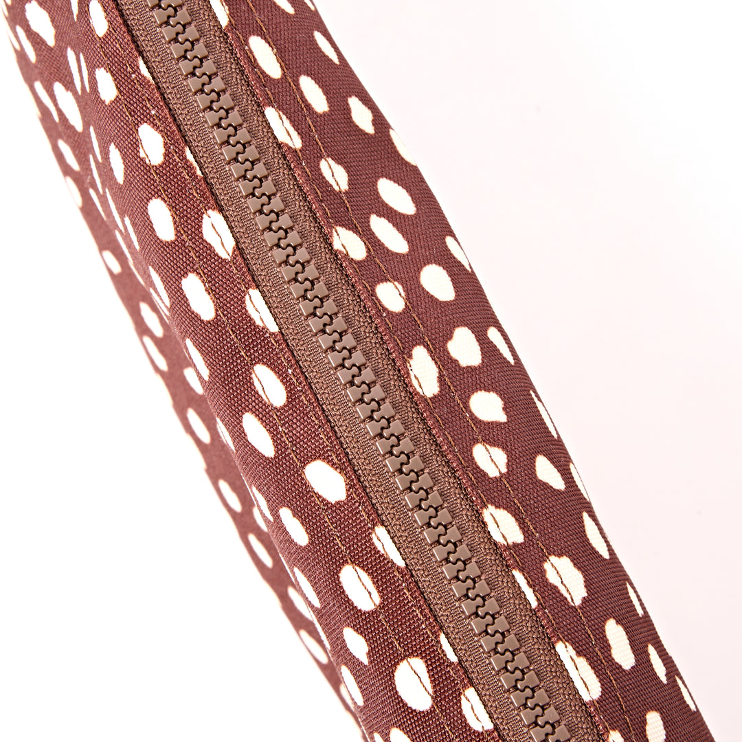 Carnaby Crossbody Bag in Brown Dot