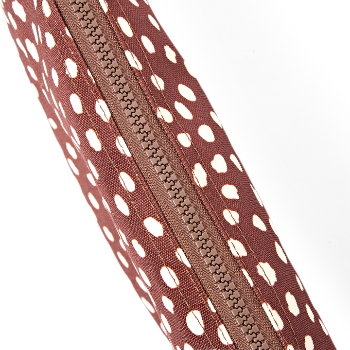 Carnaby Crossbody Bag in Brown Dot