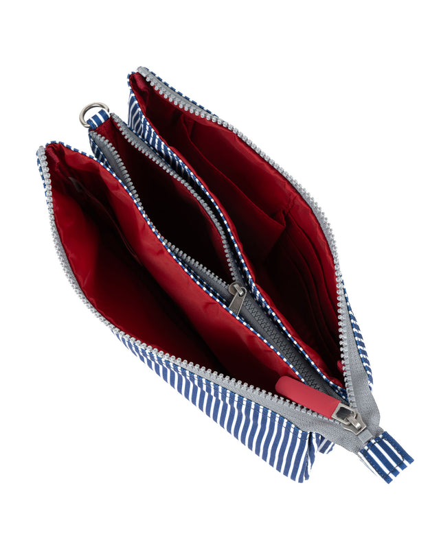 Carnaby Crossbody Bag in Blue Hickory